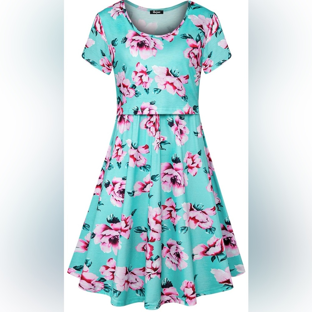 Quinee Maternity Nursing/Breastfeeding Dress